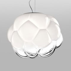 Fabbian Cloudy - LED viseća svjetiljka oblika oblaka 40 cm