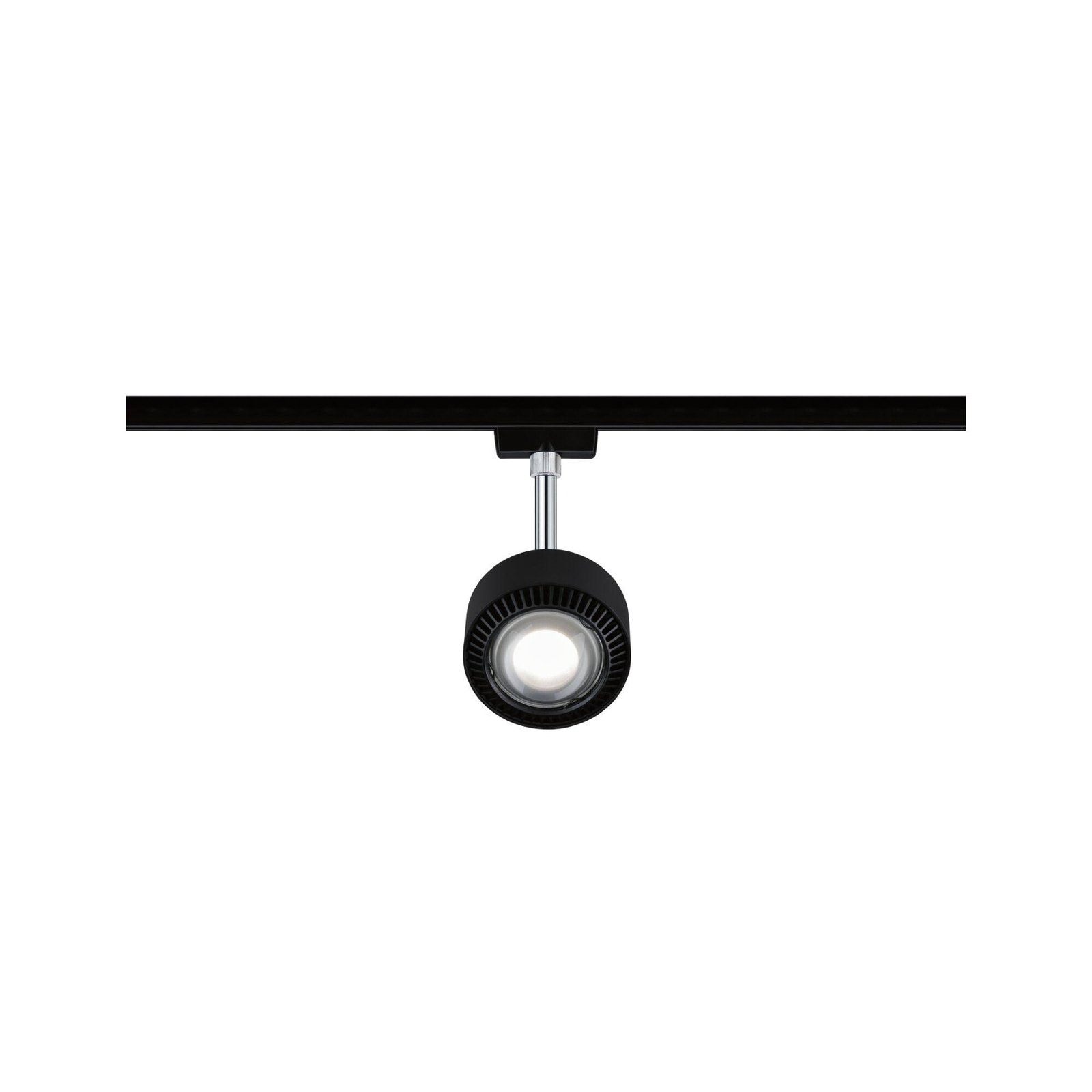 Paulmann URail Aldan LED spot, black matt, metal, CCT