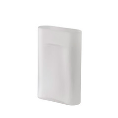 Ridge Vase H35 Biały - Muuto