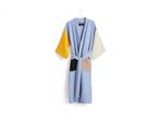 Waffle Bathrobe Dusty Blue/Multi - Hay