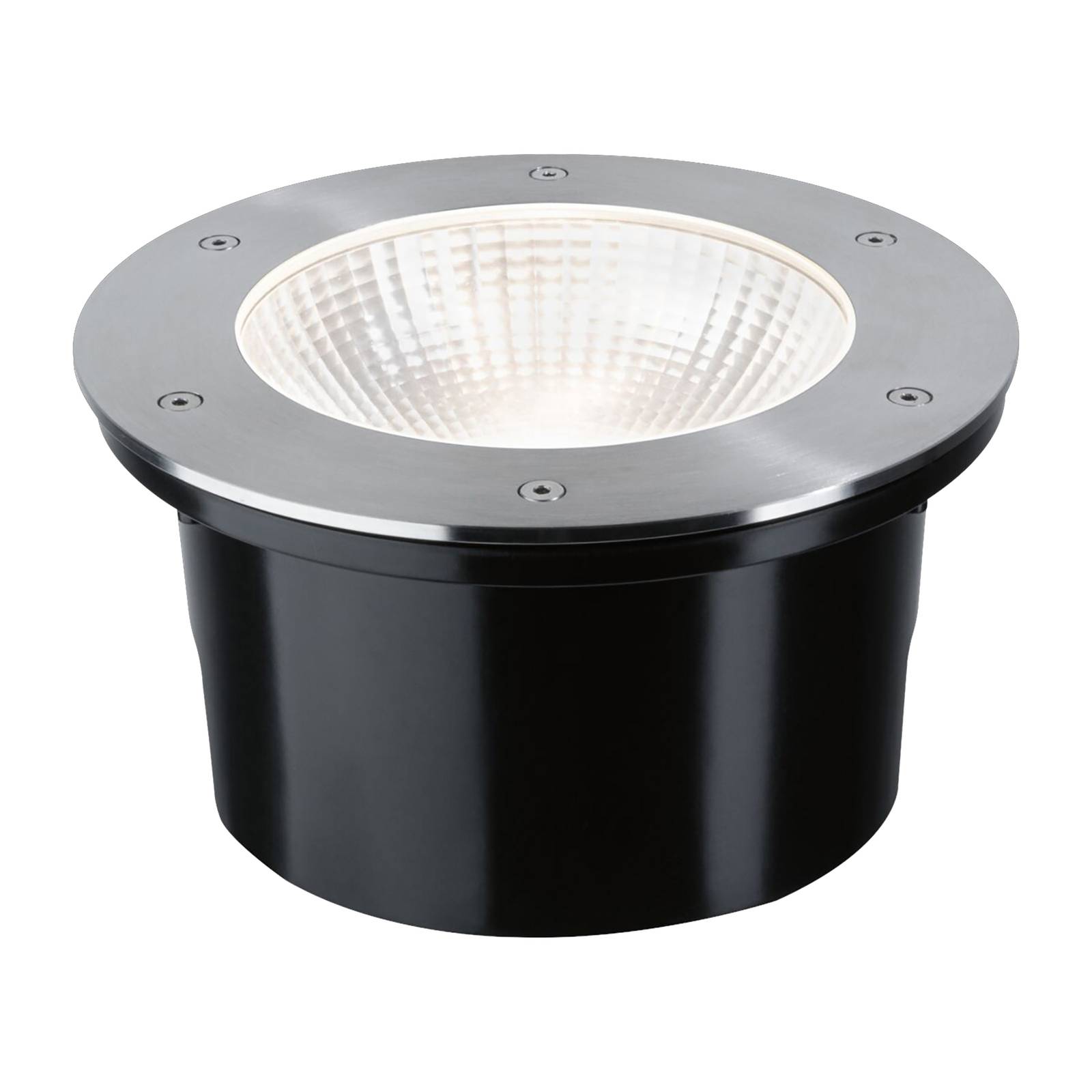 Paulmann Durea 200 LED deck light Ø 21.3cm - Recessed Floor Light - dimmable - Silver