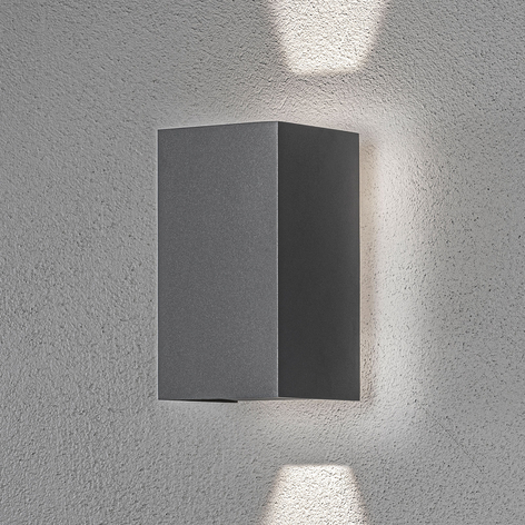 LED-Außenwandleuchte Cremona mit Hintergrundlicht