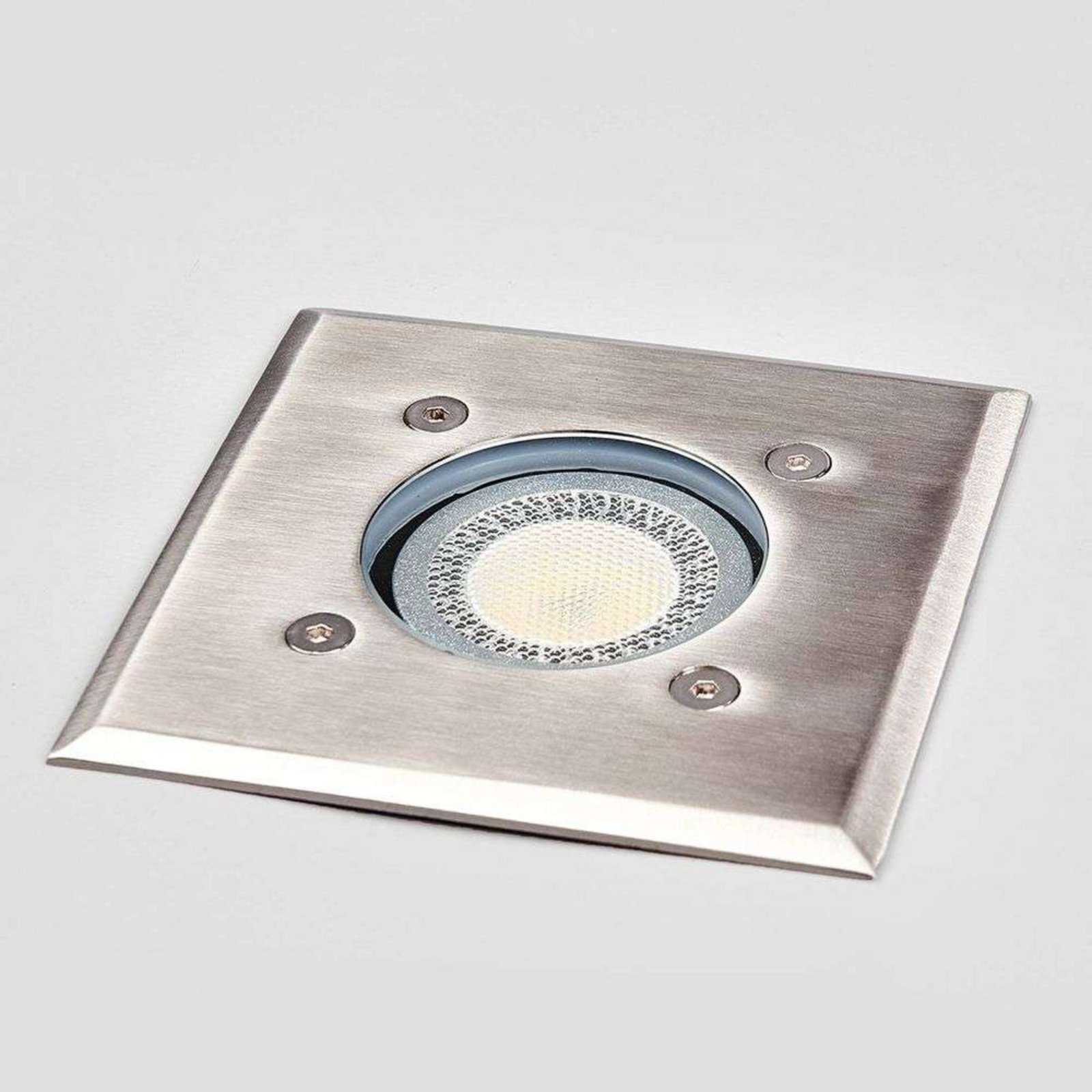 Insa Square Spoturi Incastrabile Exterior IP67 Stainless Steel - Lindby