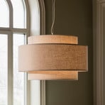 Globen Lighting hanglamp Noah Bouclé, Ø 70 cm, beige