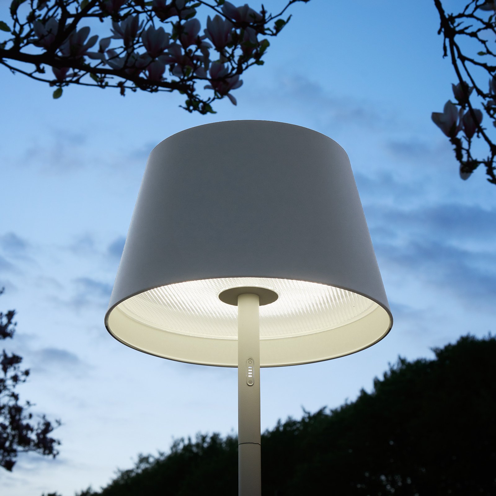 LOOM DESIGN LED oplaadbare vloerlamp Modi, CCT, RGB, wit