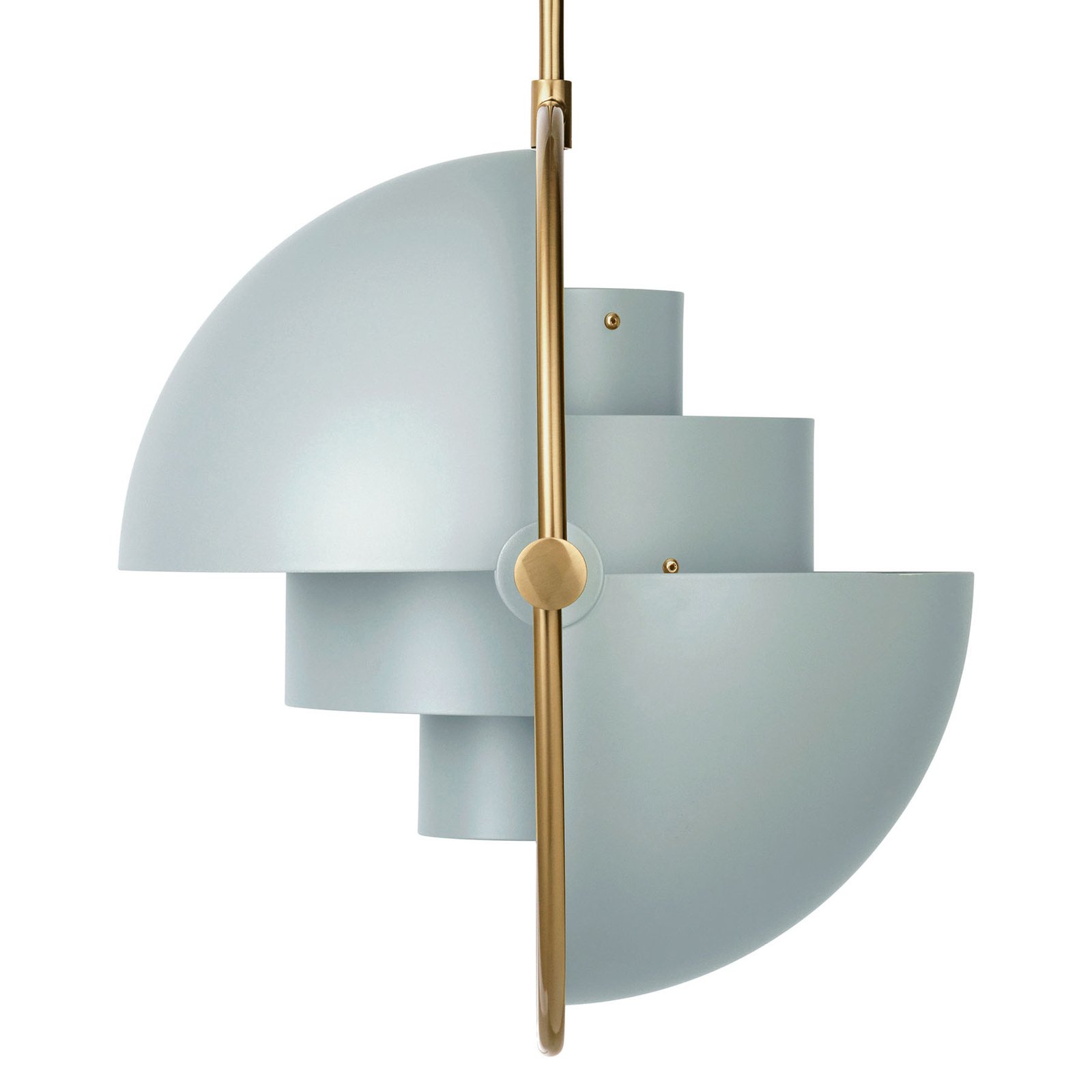 Multi-Lite Taklampa Ø36 Mässing/Sea Grey - GUBI