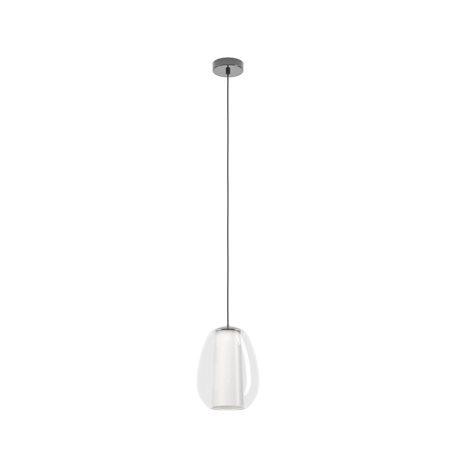 Suspension LED Menorca, nickel, Ø 22 cm CCT - Stars of Light