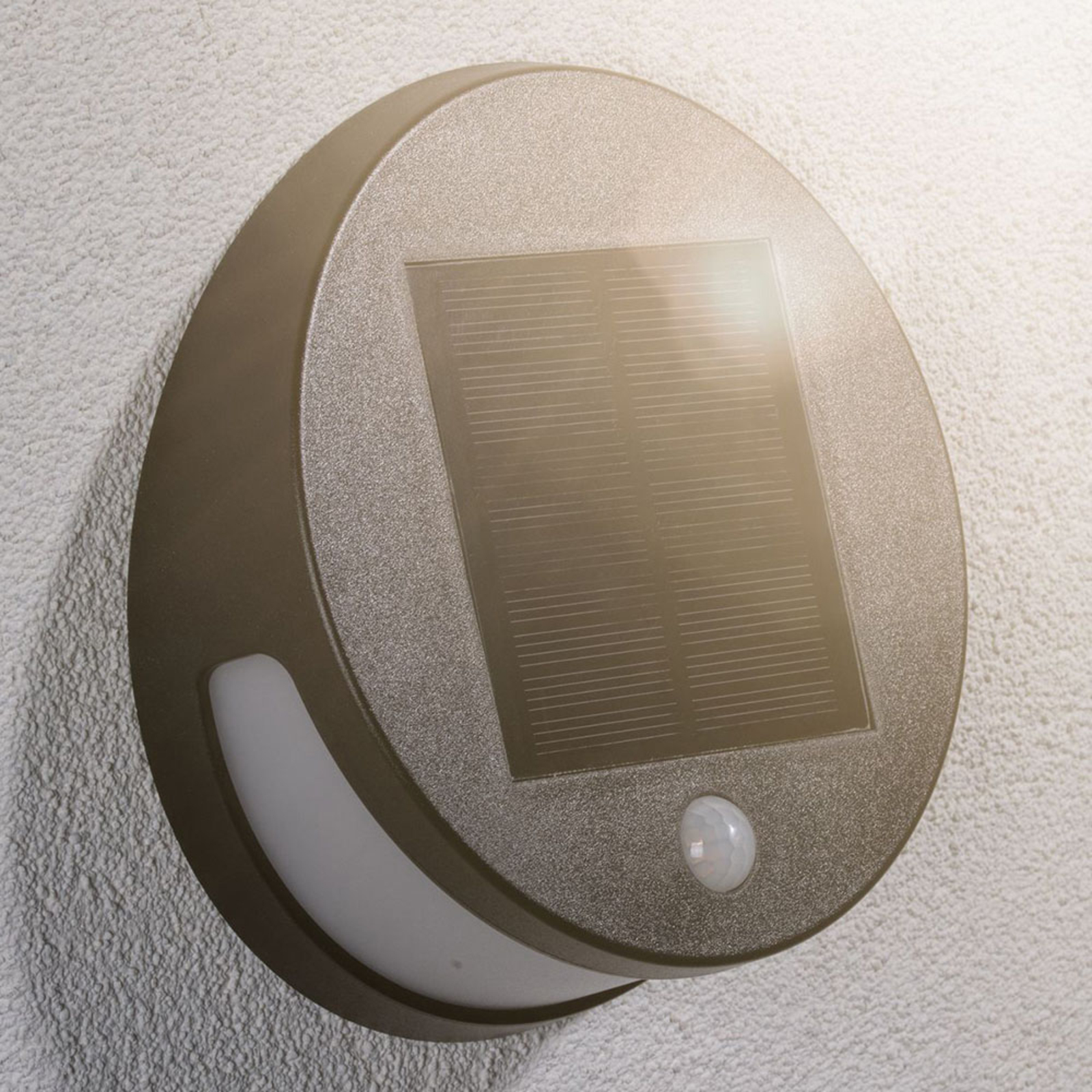 PaulmannLED napelemes fali lámpaHelena érzékelővel