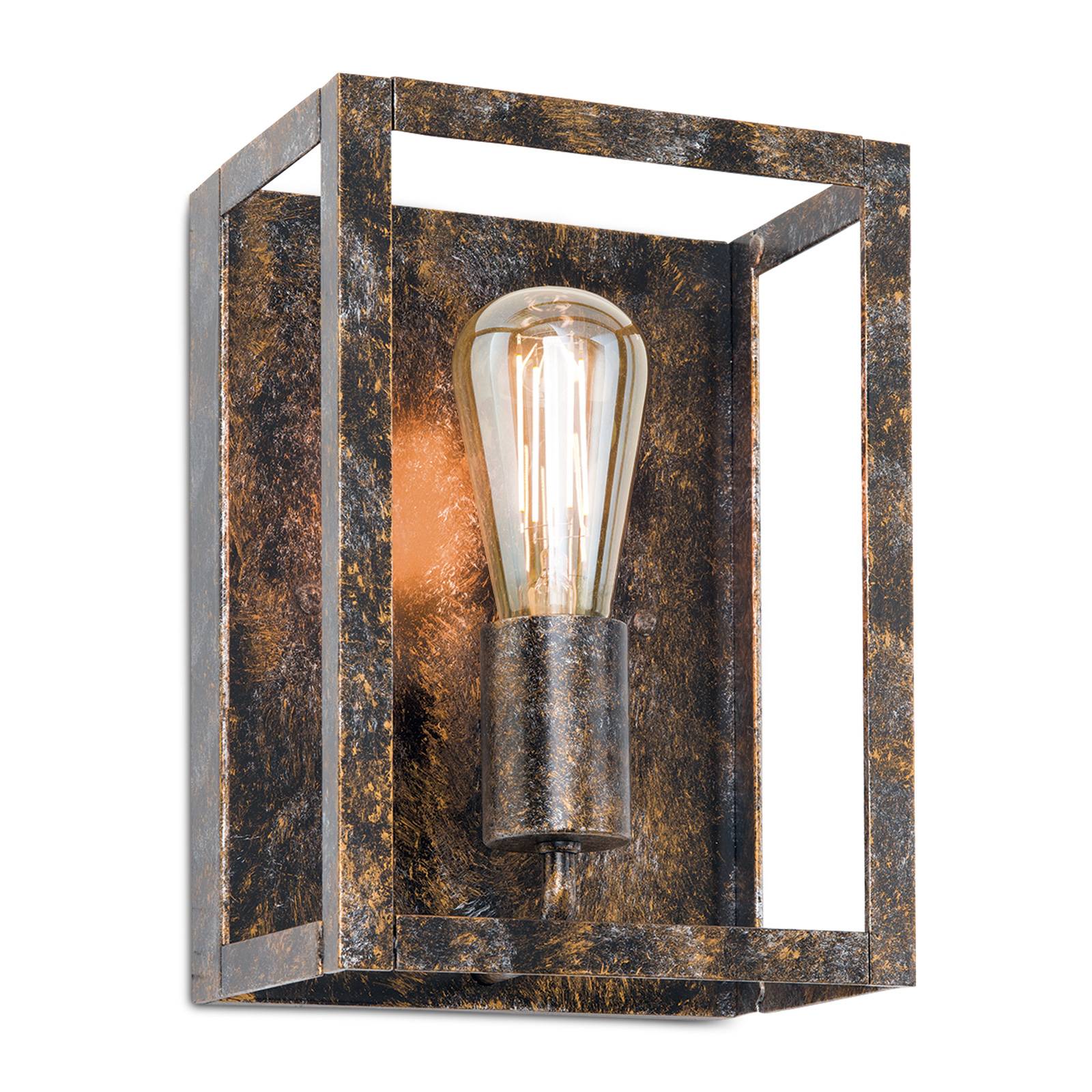 Wandleuchte Cage in Vintage-Optik