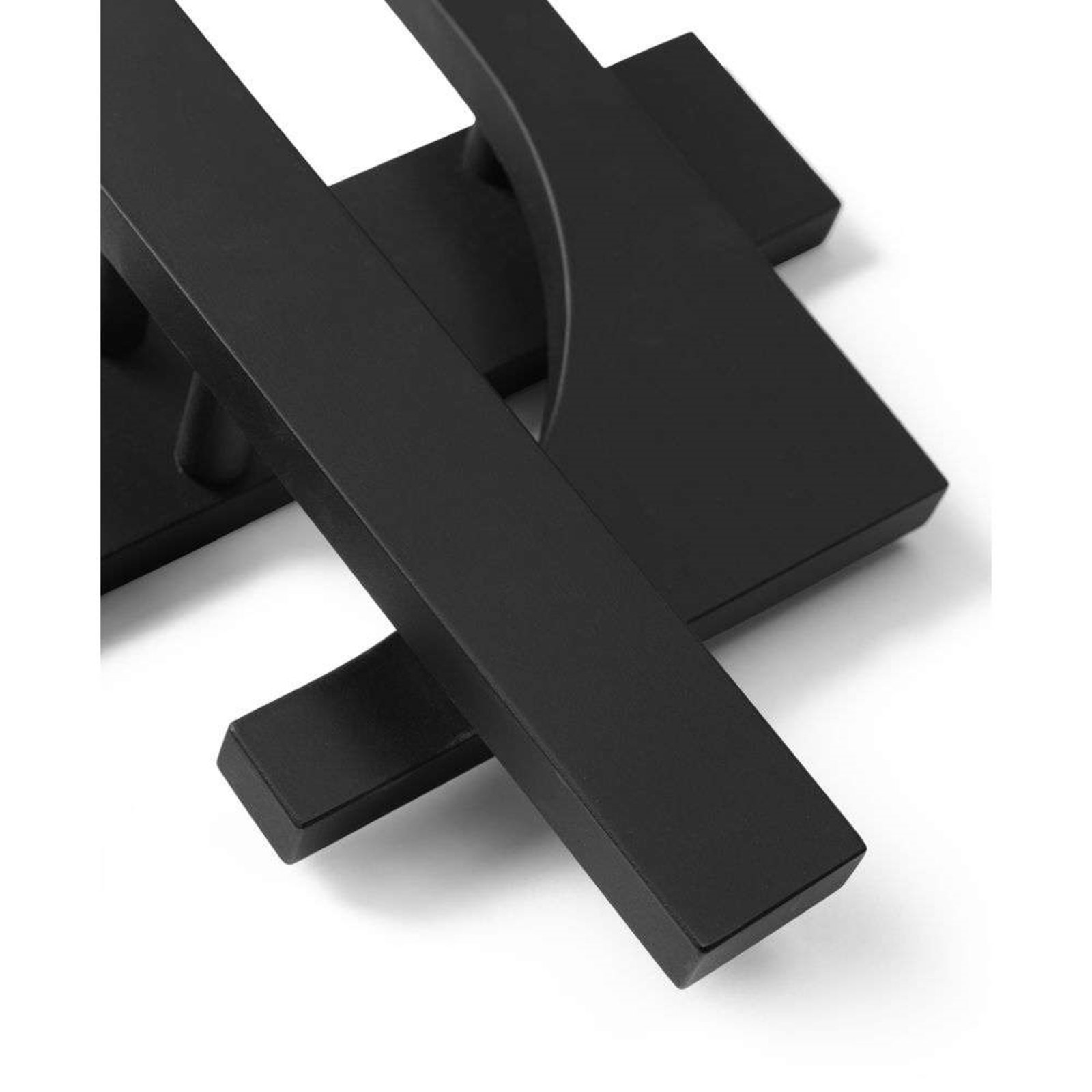 Cupe Wall Rack Black - ferm LIVING