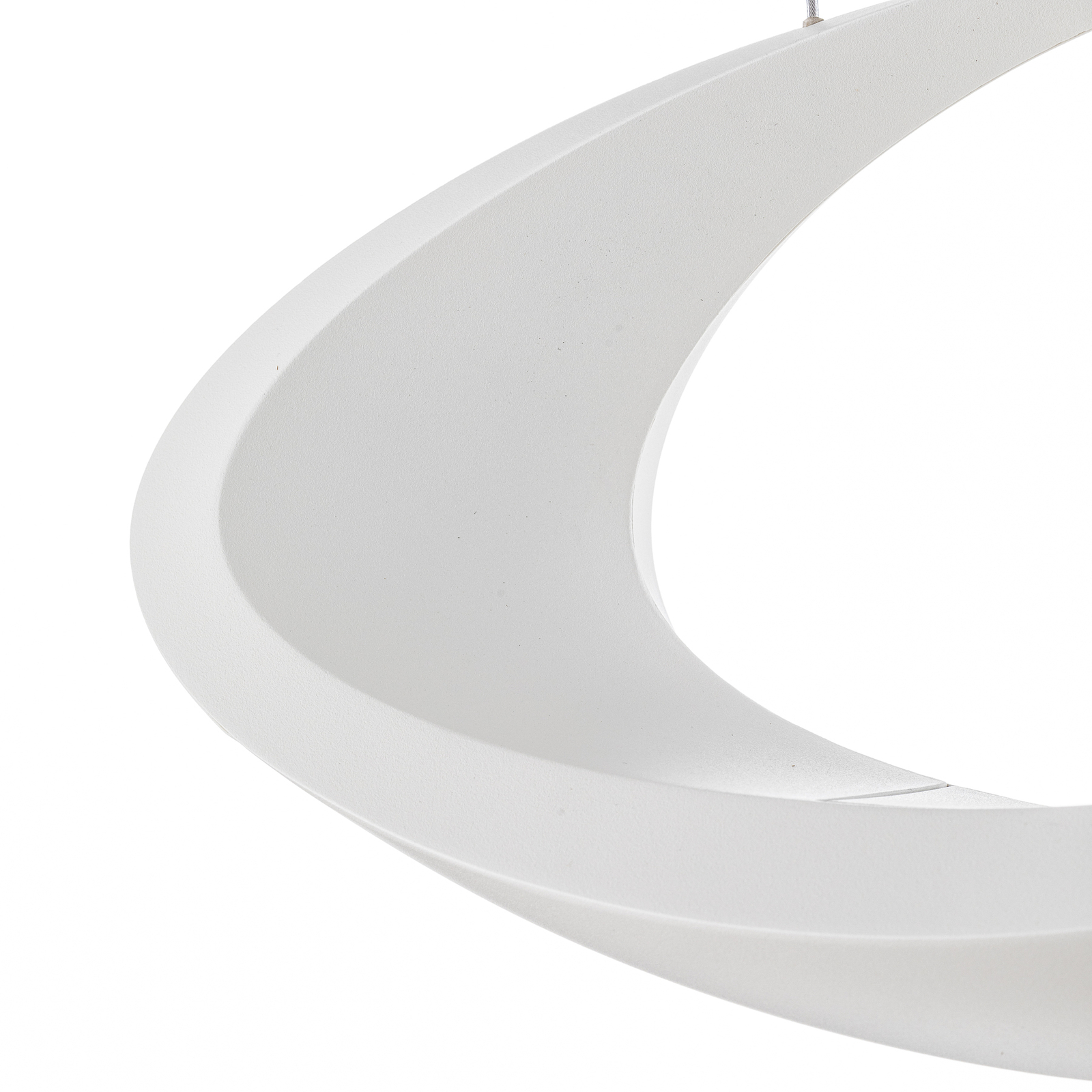 Witte LED design hanglamp Cabildo, 2.700 K