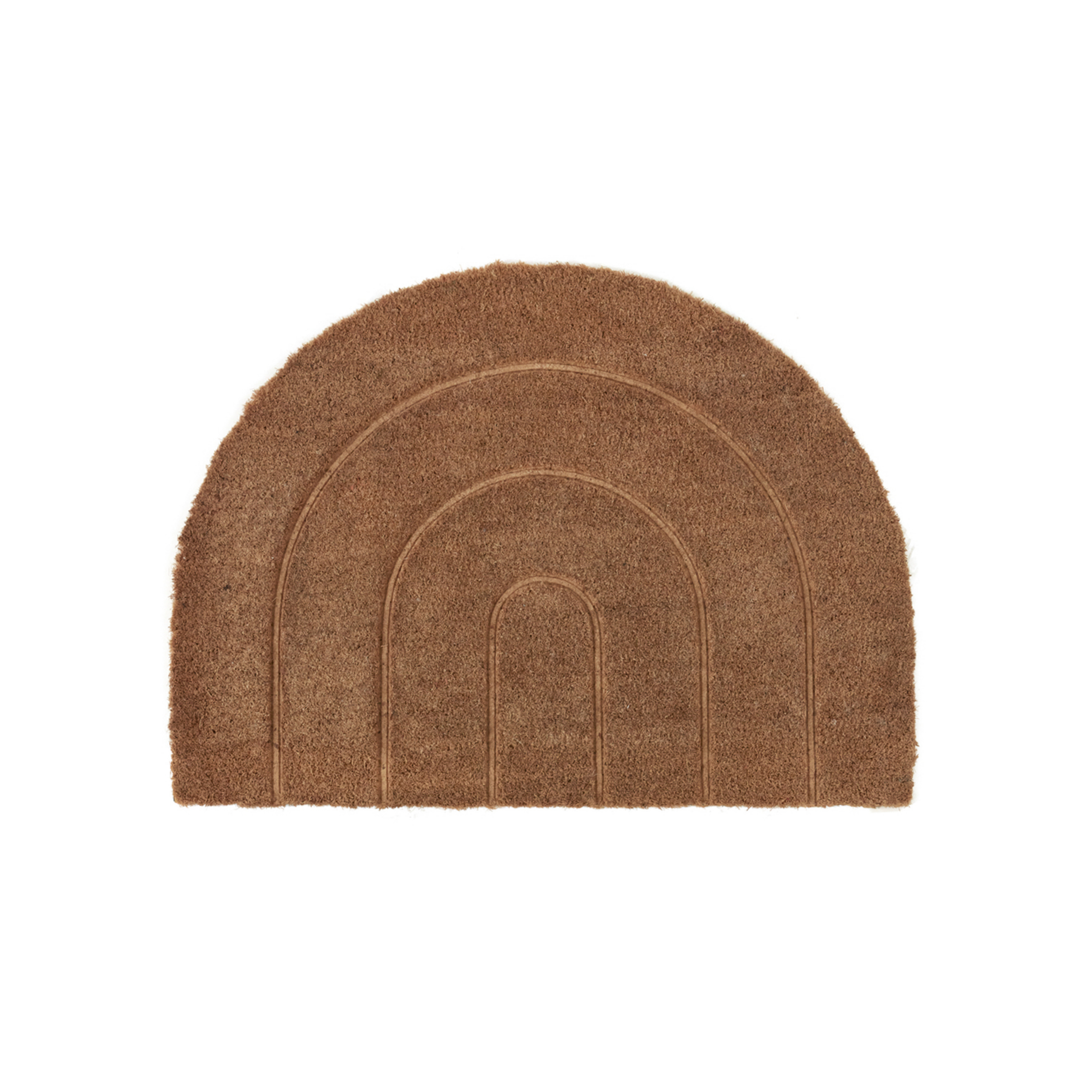 Rainbow doormat, beige, 75 cm x 55 cm - OYOY Living Design