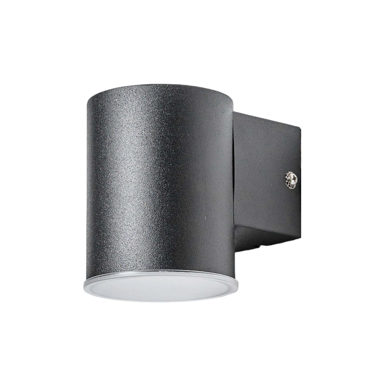 Sleek Morena LED outdoor wall lamp in black