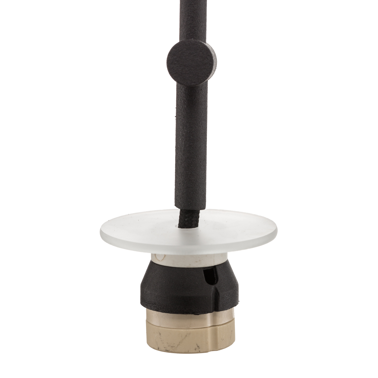 Hanglamp Strap, Ø 16,5 cm, zwart