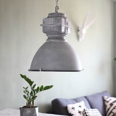 Mexlite Densi-riippuvalaisin, harmaa, Ø 47 cm, metallia