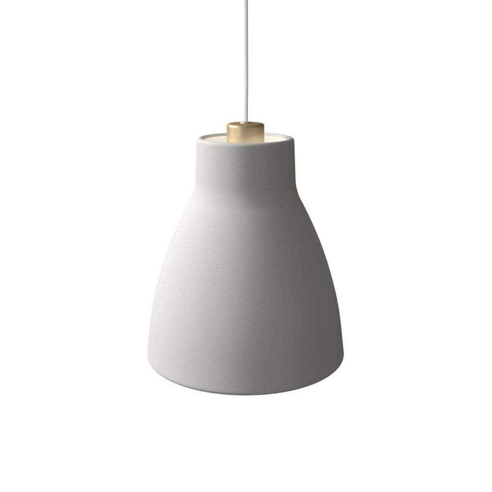 Gong Lustră Pendul Ø250 White/Gold - Belid