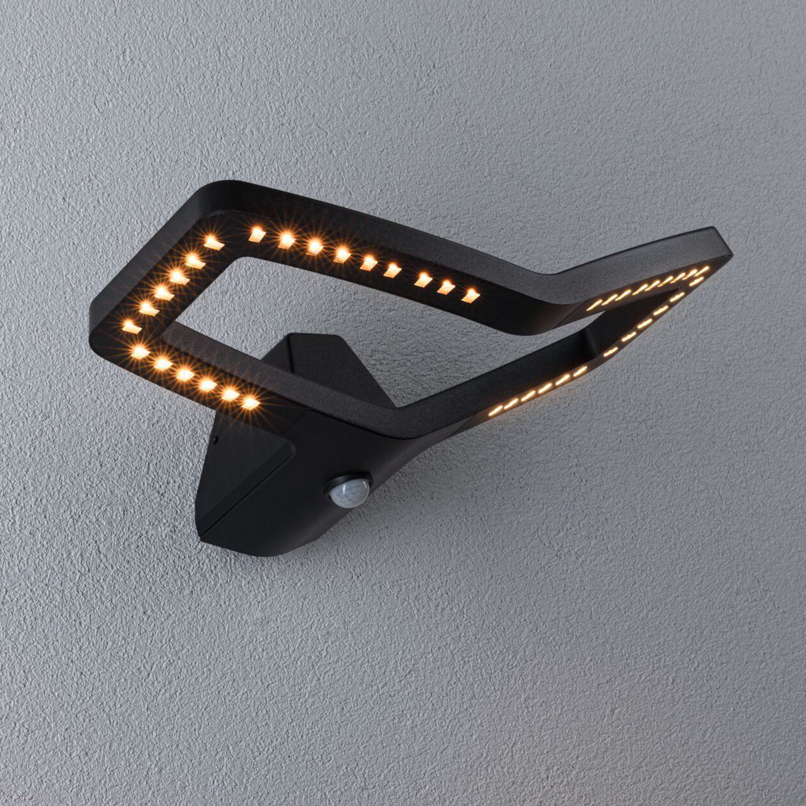 Paulmann Smart Sensor-Außenwandleuchte Alara, anthrazit IP44