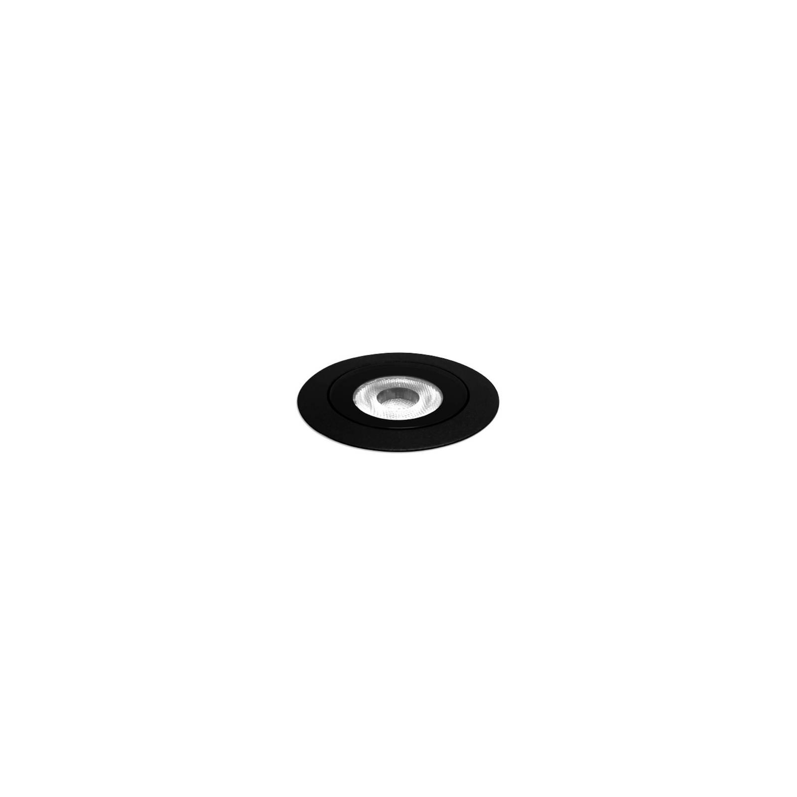 Wever & Ducré Lighting WEVER & DUCRÉ spot encastrable dans le sol LED Blink 1.0 noir, bord