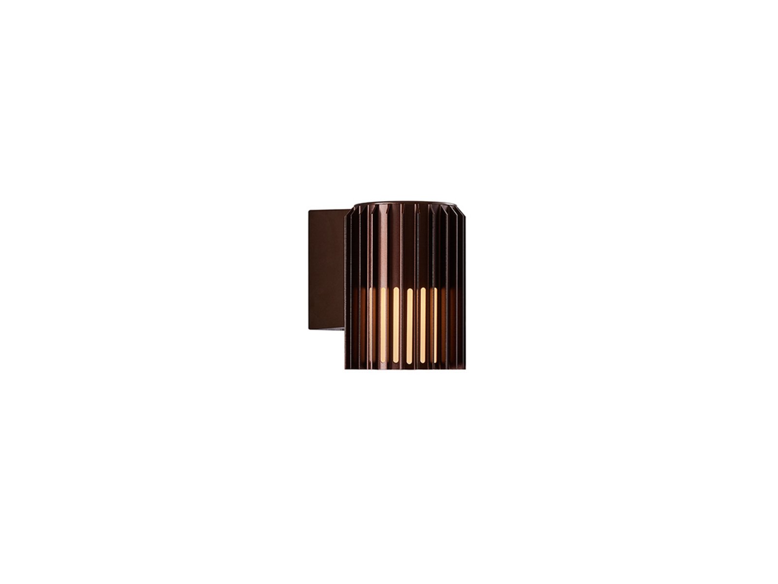 Aludra Aplique Exterior Seaside Brown Metallic - Nordlux