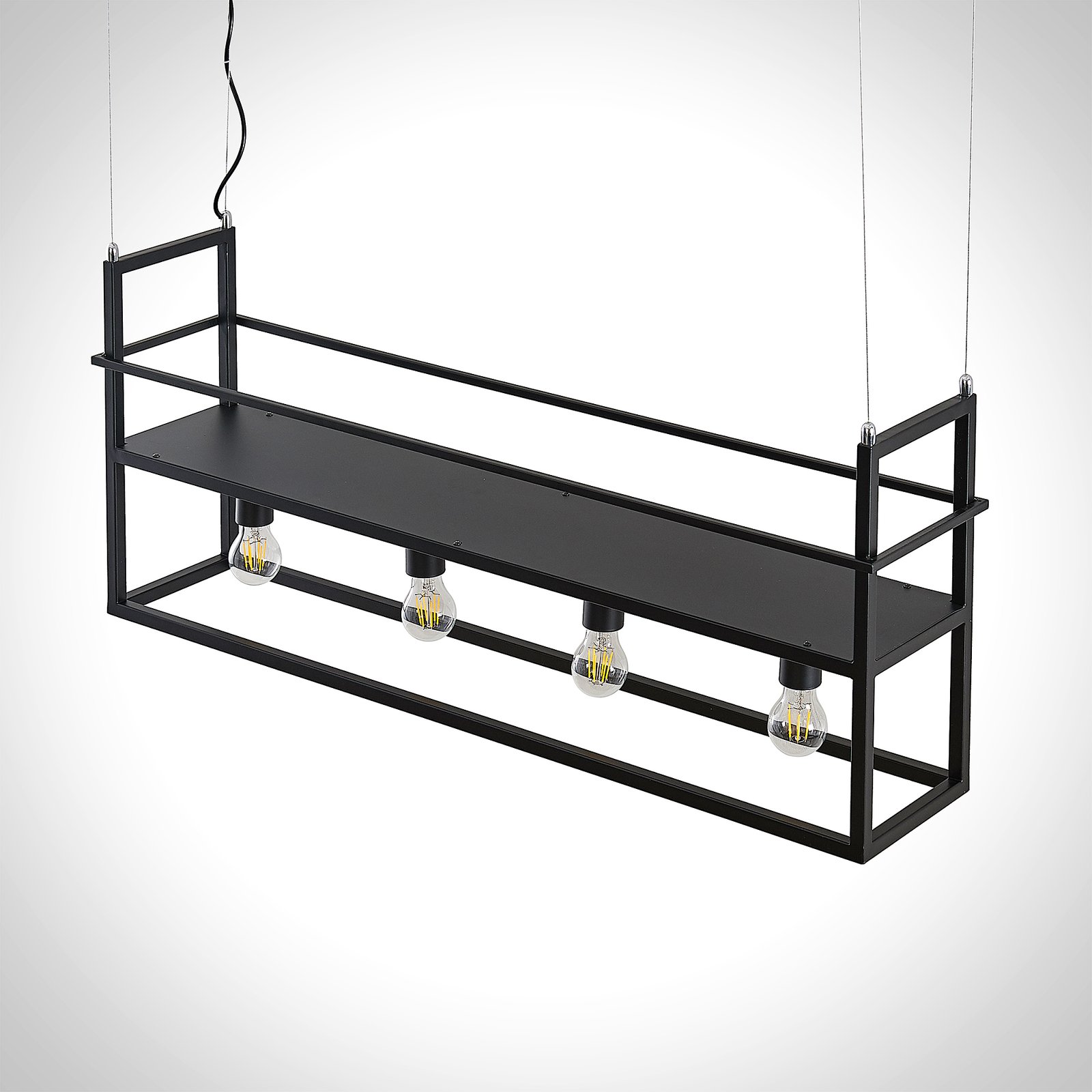 Grisela Závěsná Lampa Black - Lindby