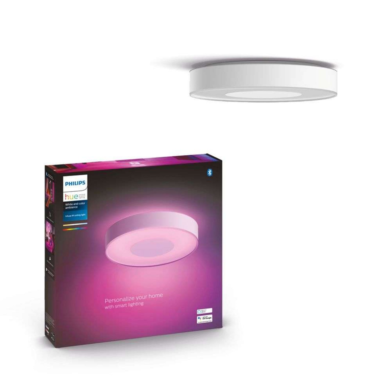 Infuse M Hue Stropné Lampa White&Color Amb. White - Philips Hue