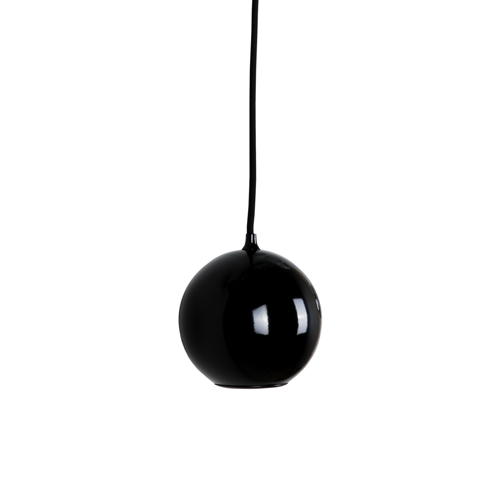 Innermost Boule lampada a sospensione, nero lucido