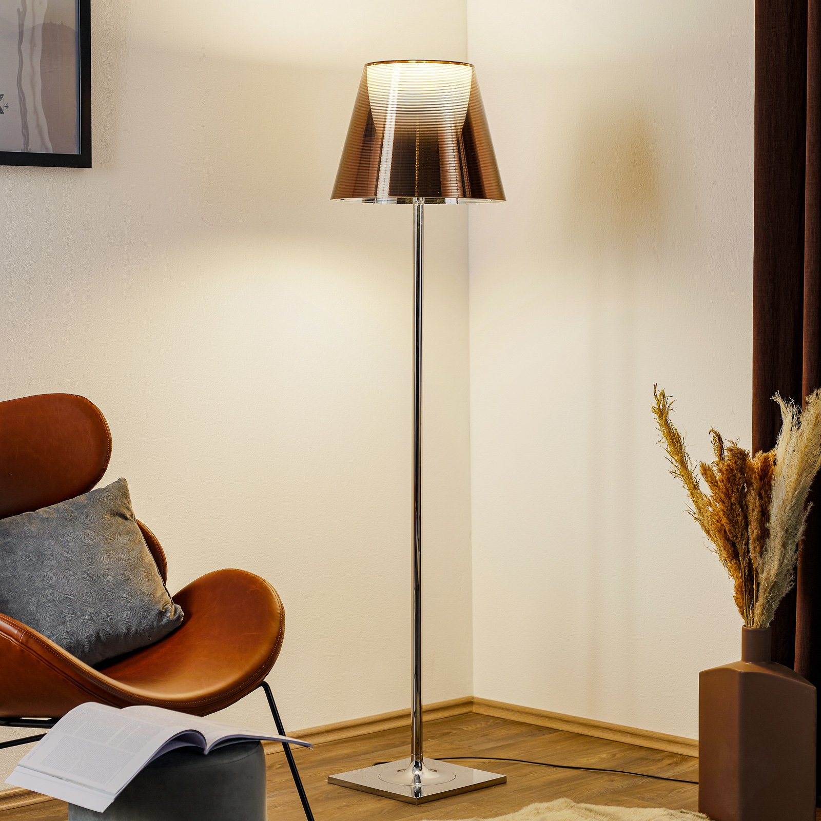 KTribe F2 Gulvlampe Alu Bronze - Flos