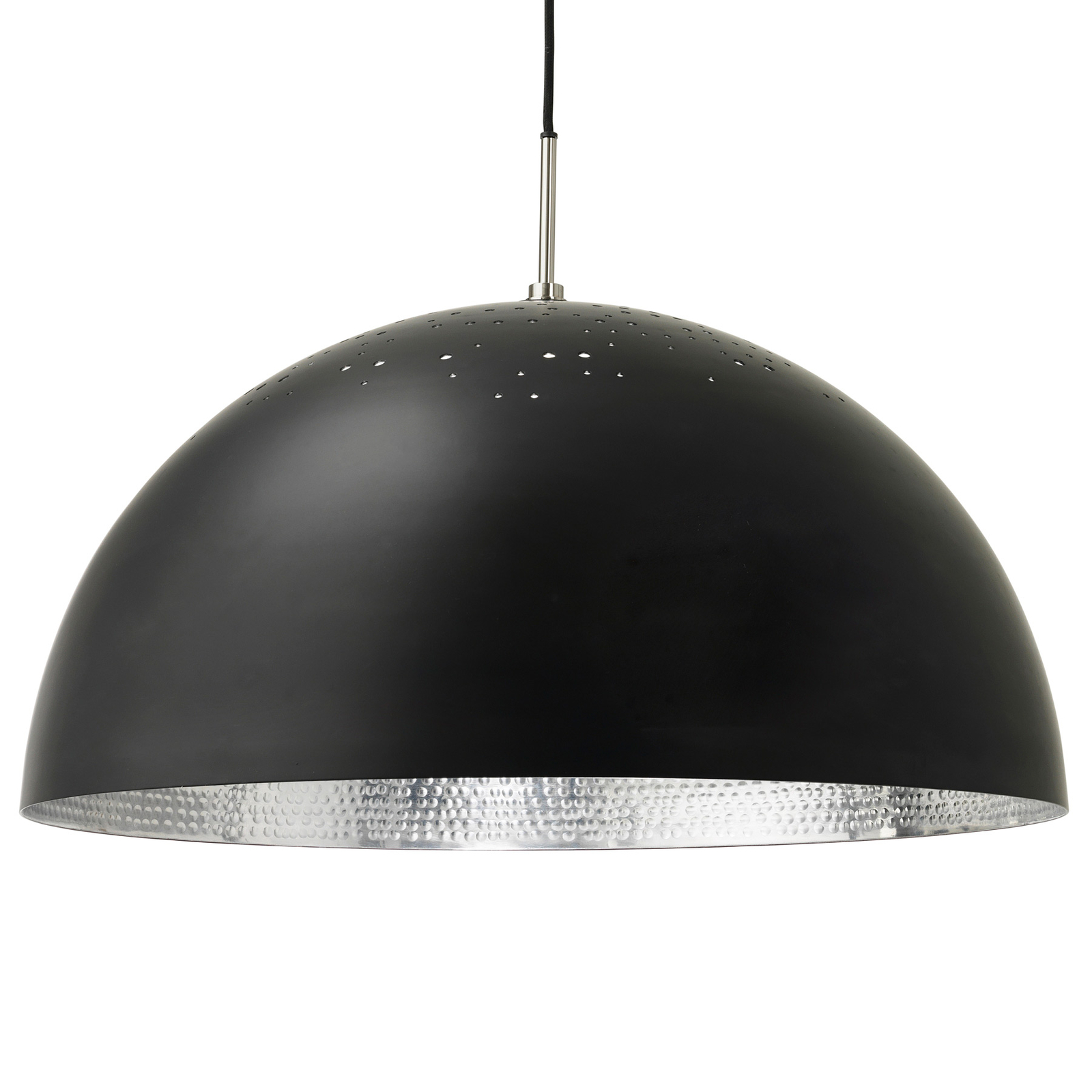 Lámpara colgante Shade Light de Mater, negra, Ø 60 cm