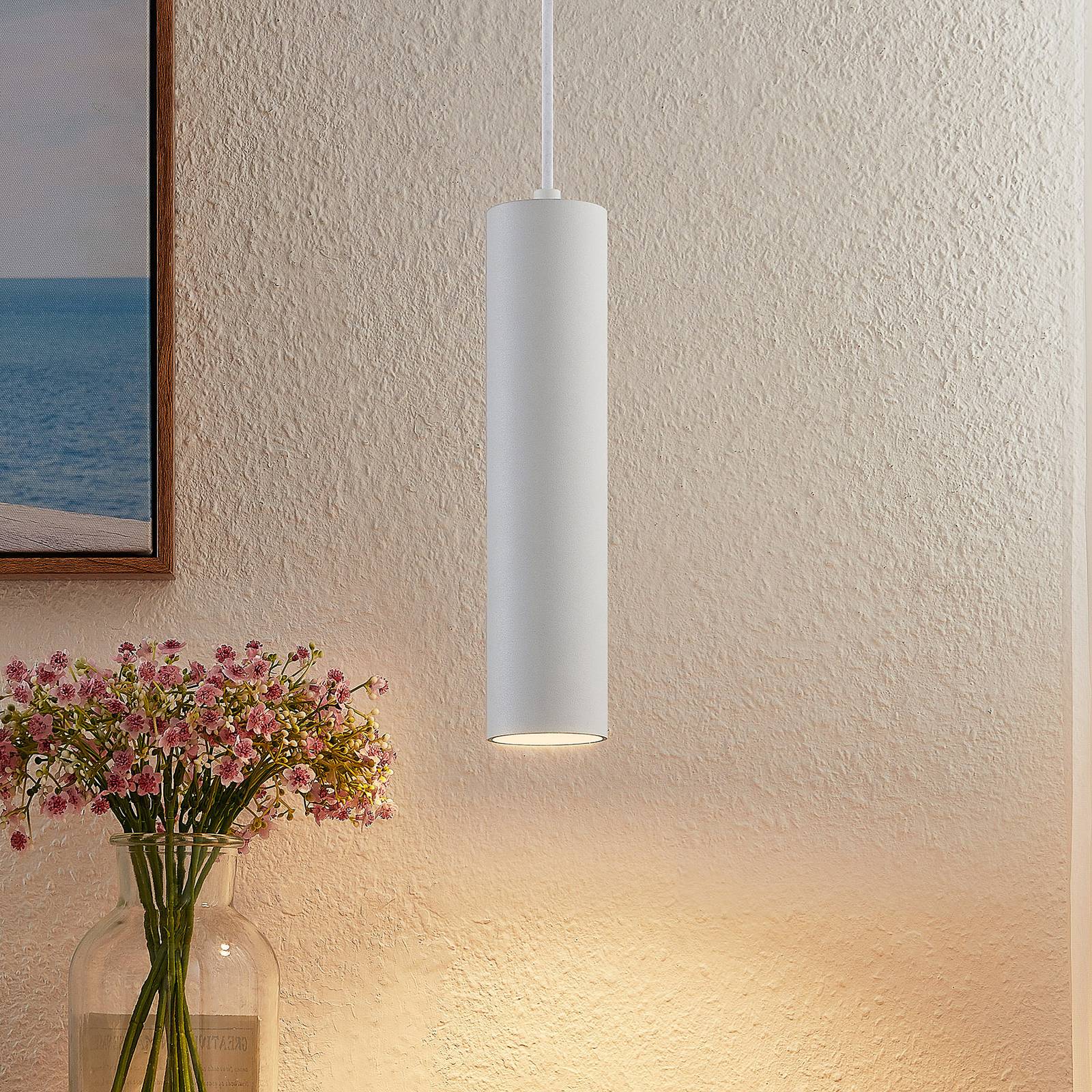 Image of Prios Neliyah suspension, ronde, blanche, 1 lampes 4251911711592