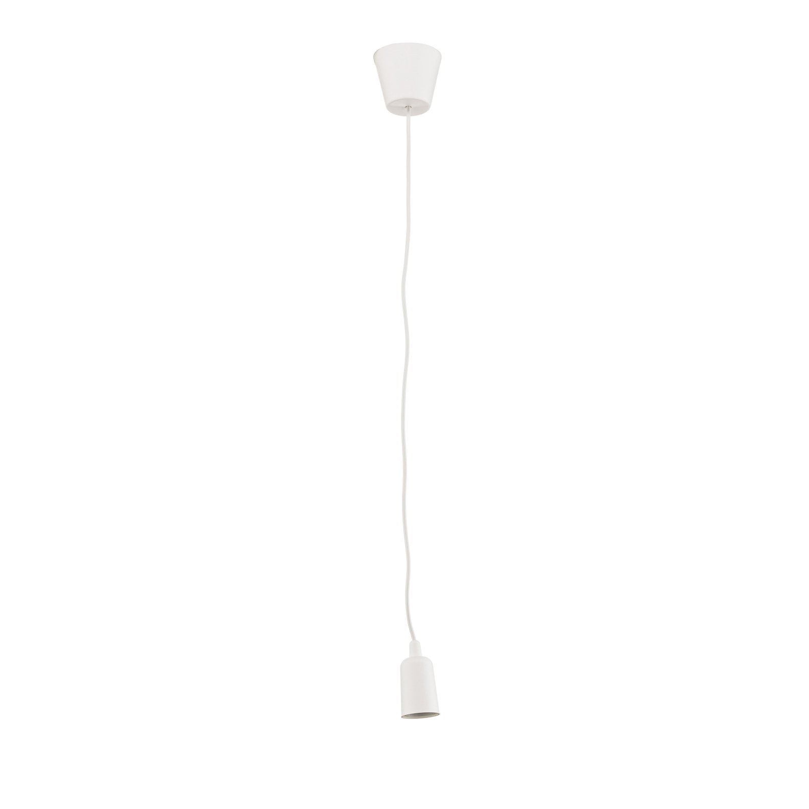 Lámpara colgante Brasil, blanca, 1 luz