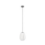 LED viseća svjetiljka Stars of Light Menorca, nikl, Ø 22 cm CCT