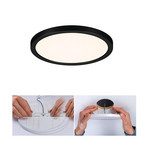 Paulmann Areo LED panel round black