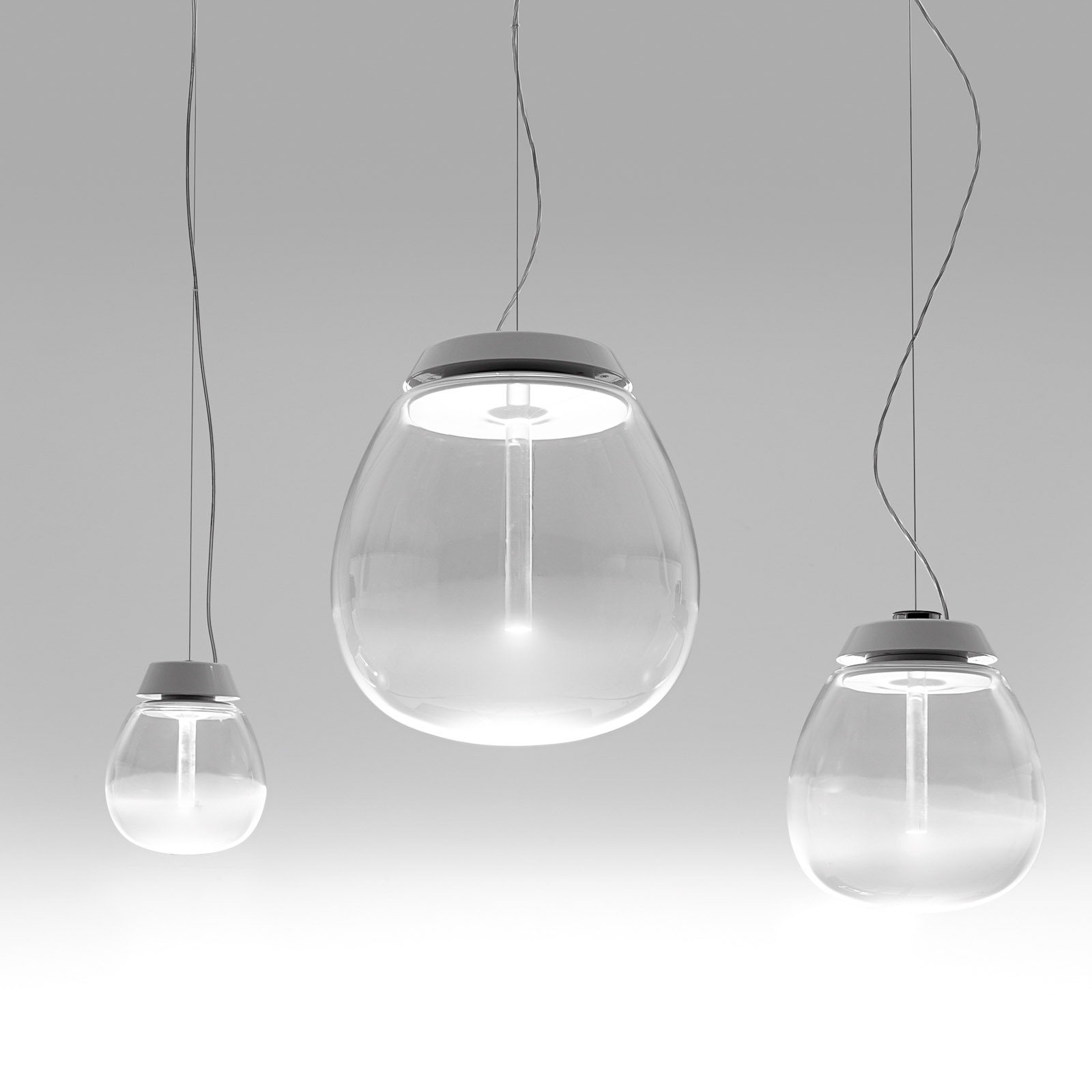 Lampă suspendată Artemide Empatia LED, Ø 16 cm