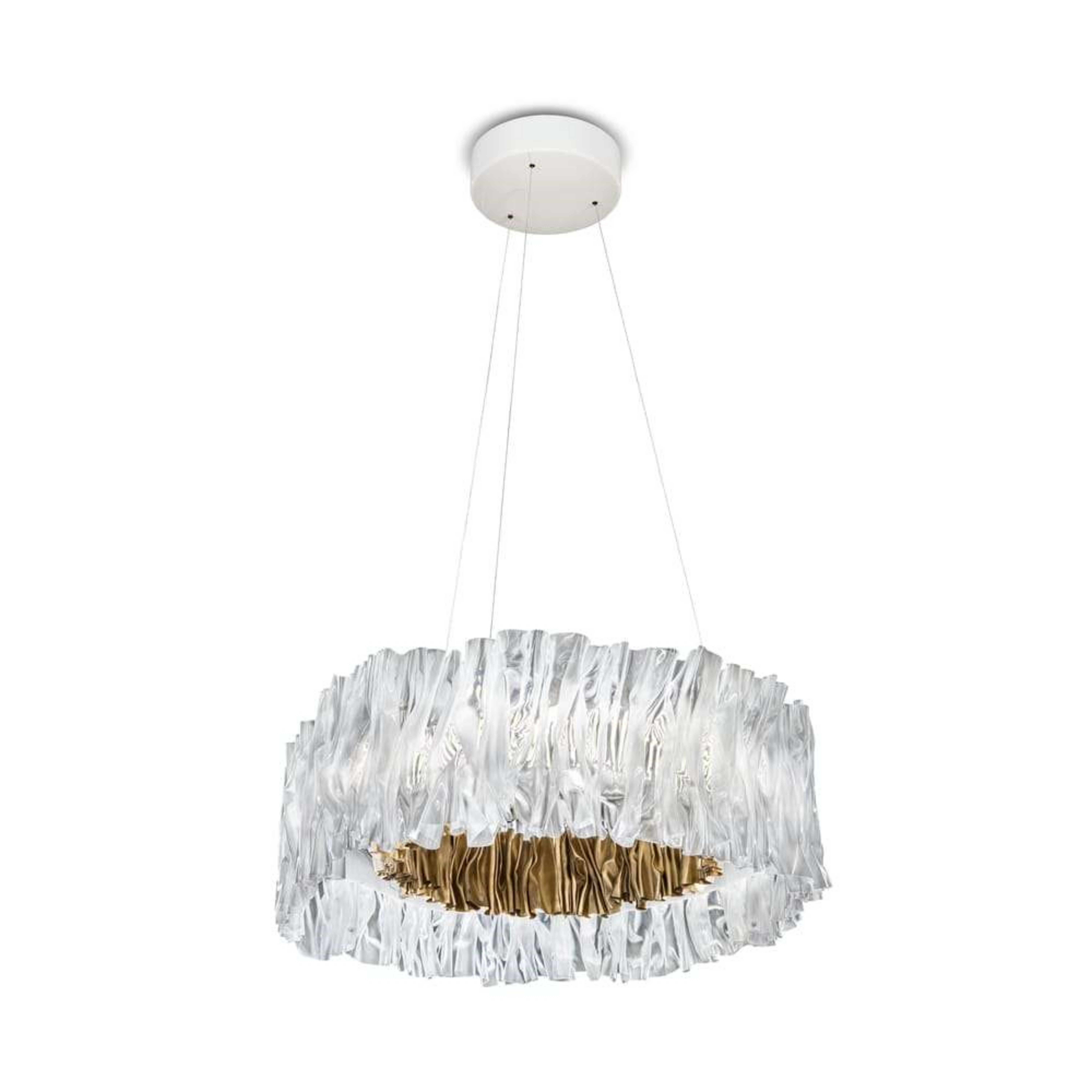 Accordéon Pendelleuchte 2700K Gold - Slamp