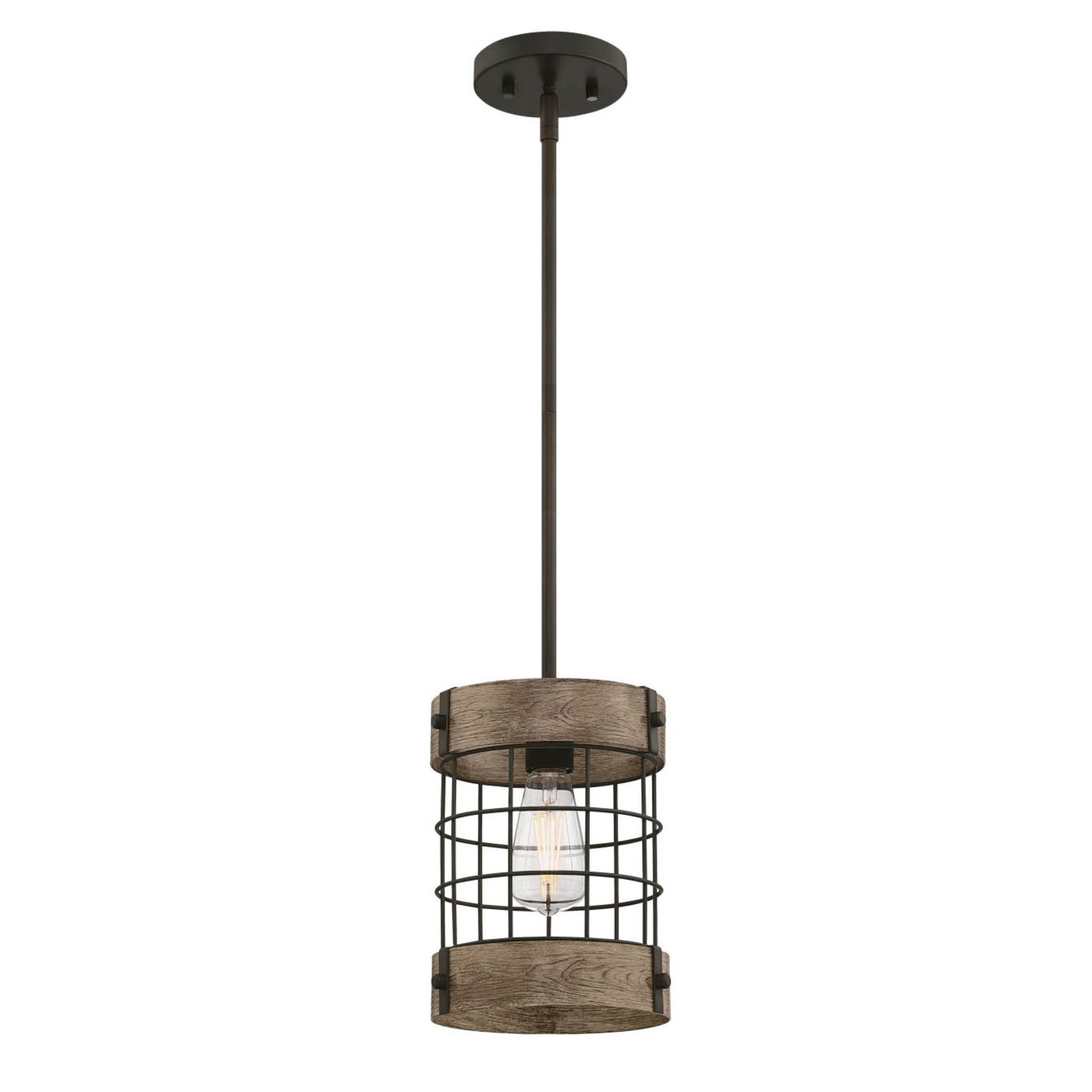 Westinghouse Langston pendant light in wood look