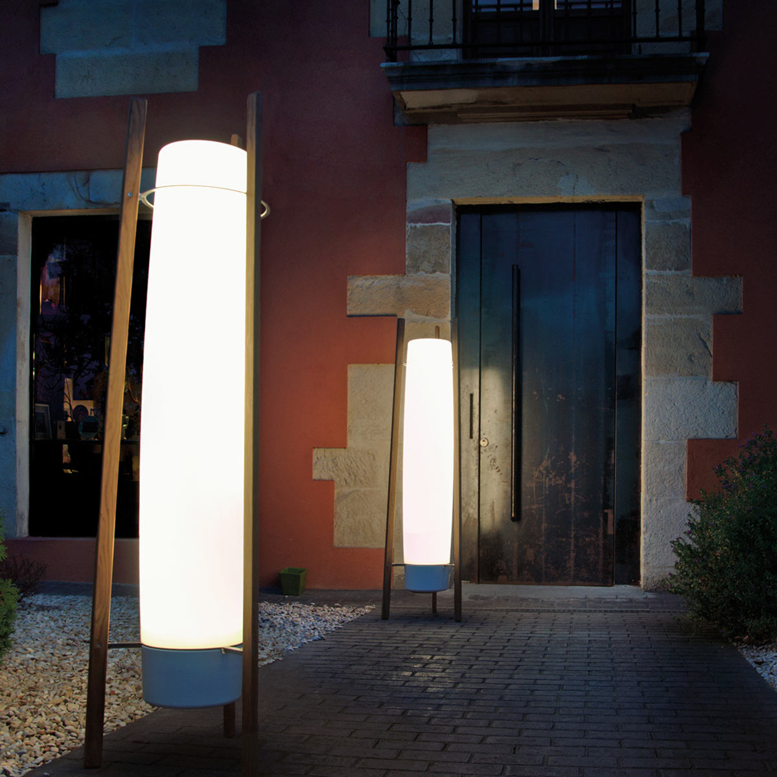 Lámpara LED de terraza Inn Side portable