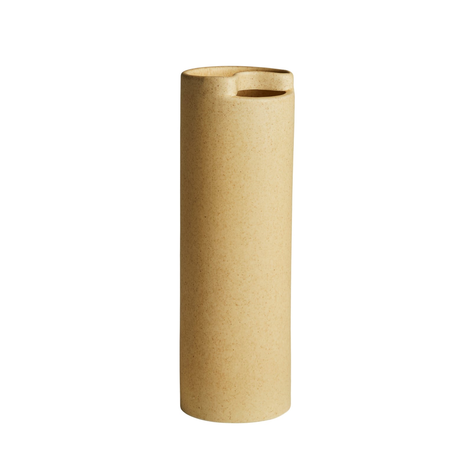 Flowr-vase, sandbeige matt, keramikk, høyde 26 cm – Woud Flowr-vase, sandbeige matt, keramikk, høyde 26 cm – Woud
