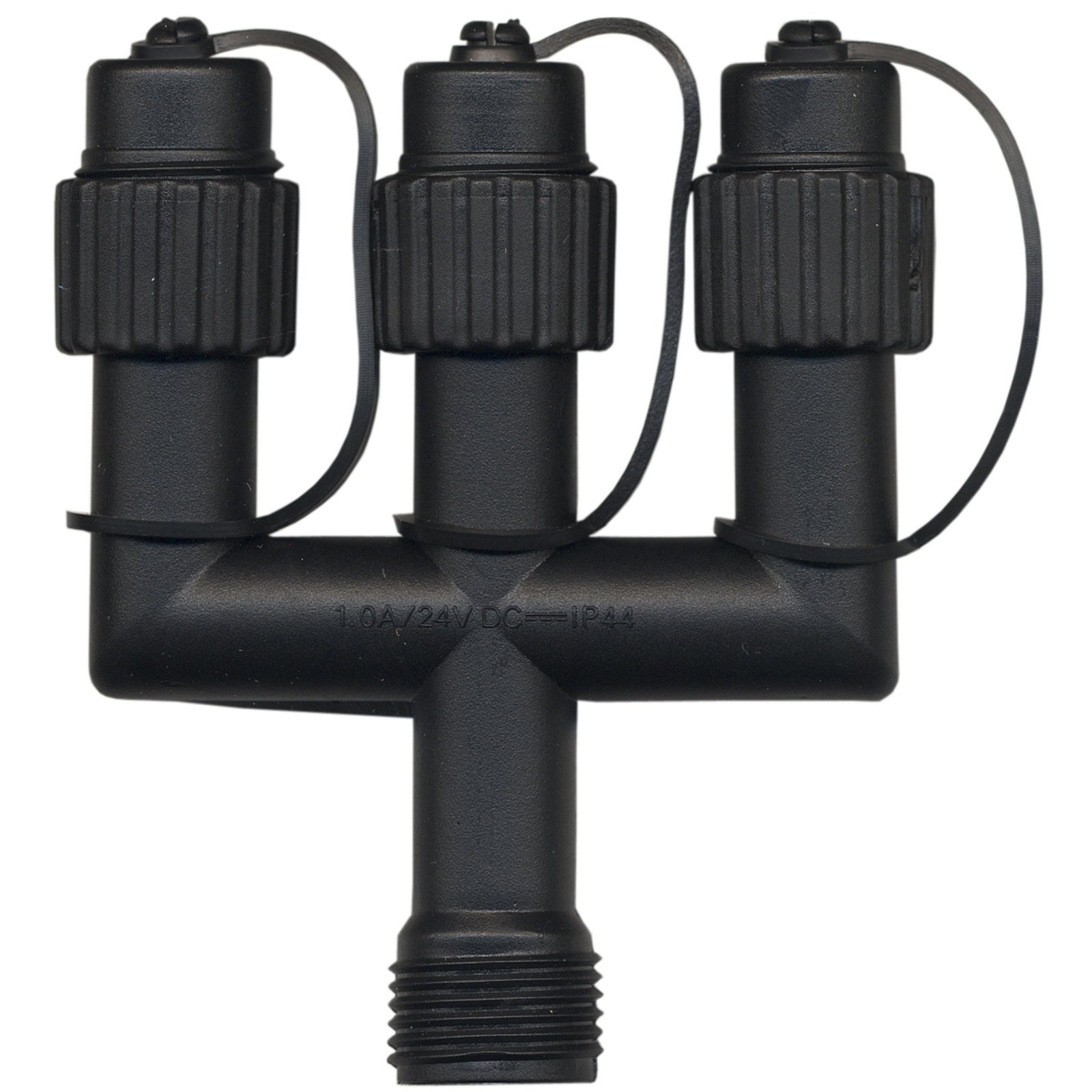 System 24 - led-E connector met 3 aansluitingen