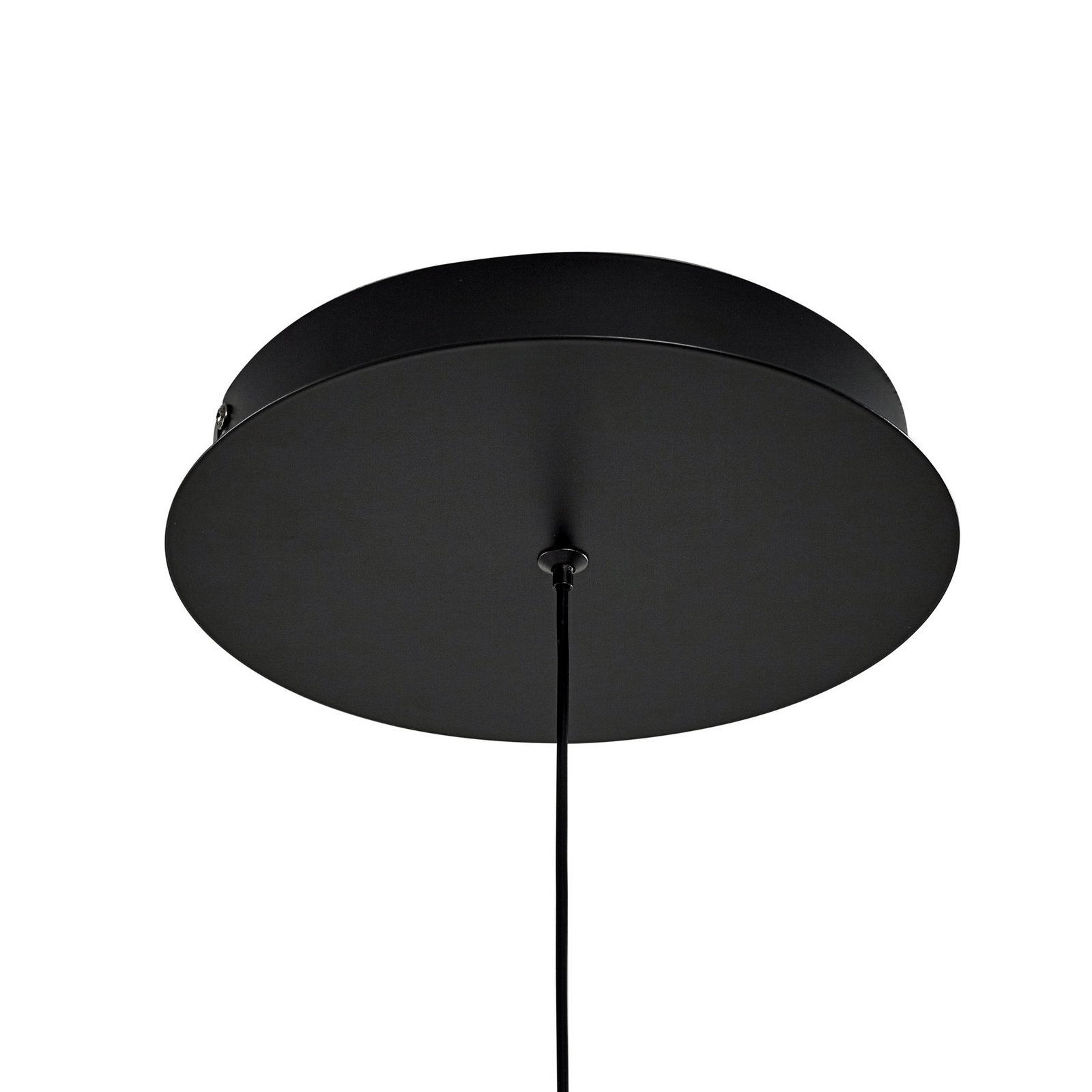 Rovan LED hanglamp Ø 60 cm CCT zwart - Lucande Rovan LED hanglamp Ø 60 cm CCT zwart - Lucande