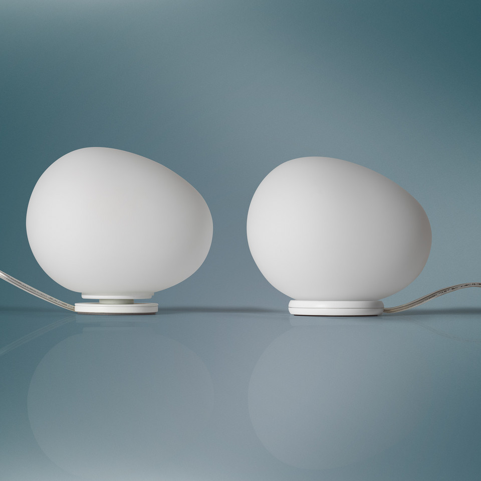 Foscarini Gregg Piccola Bordslampa Vit/Vit Dimm, vit från Foscarini