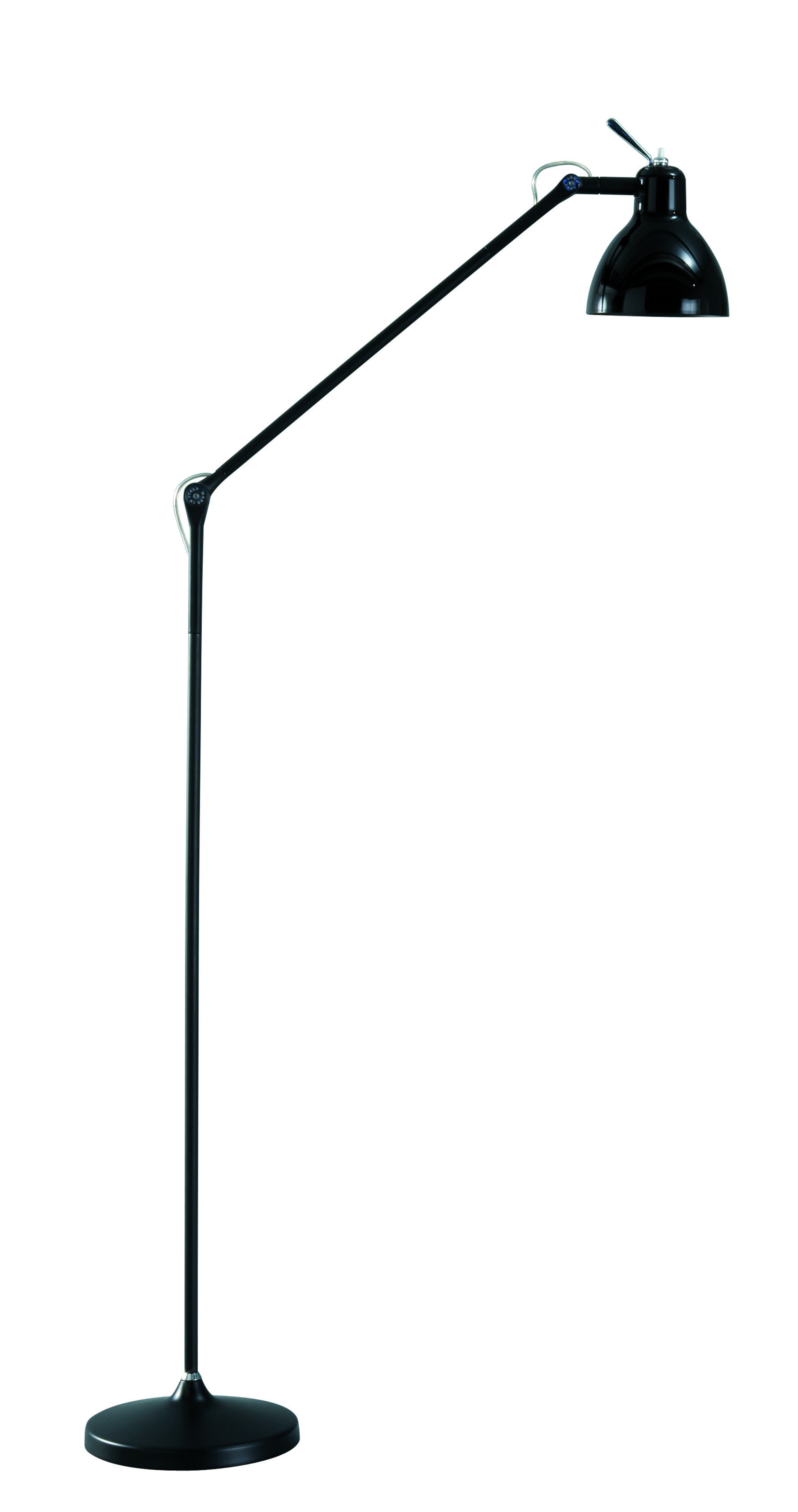 Luxy F1 Lampadaire Noir/Noir - Rotaliana