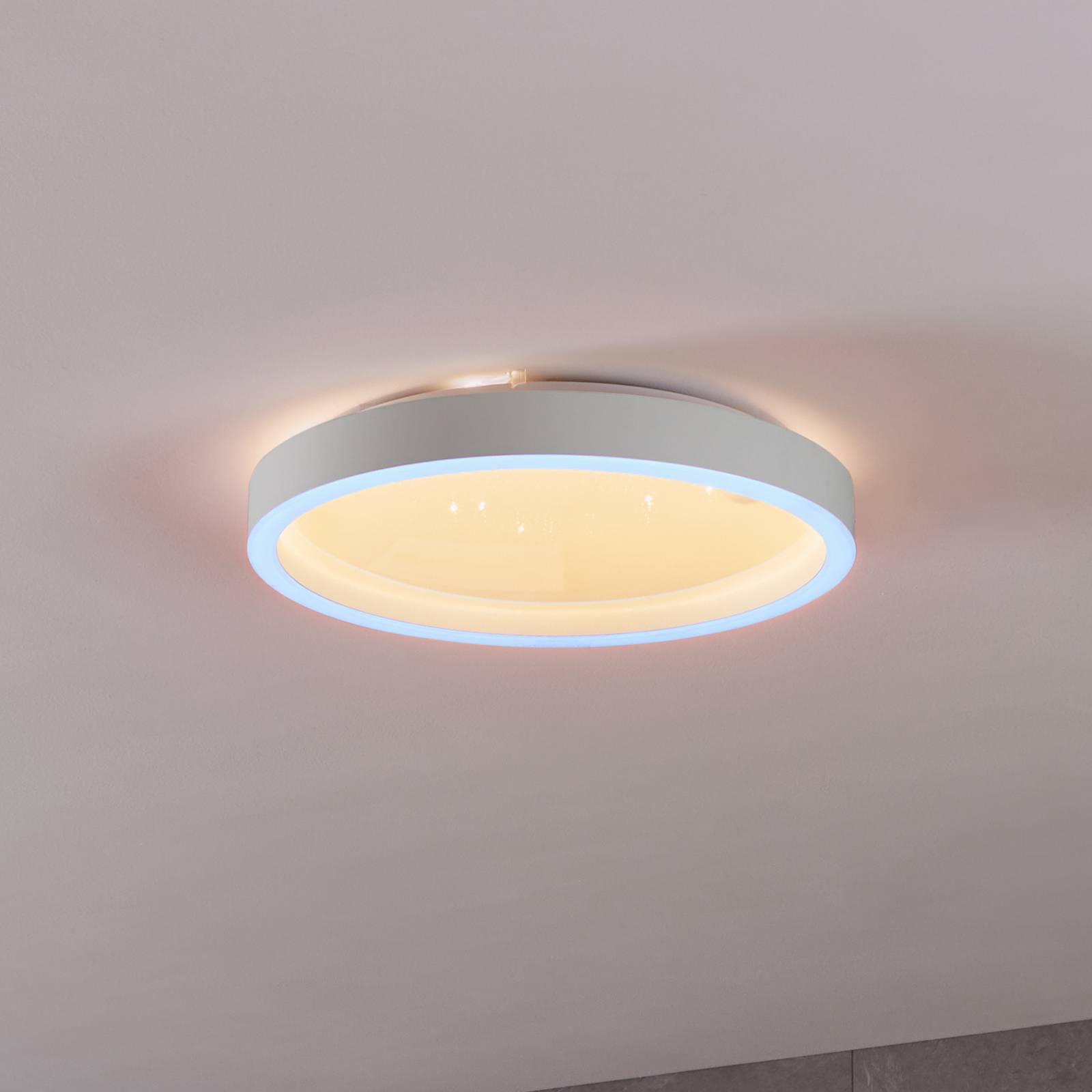 EGLO connect EGLO connect Montemorelos-Z, RGBW, bílá, Ø42cm