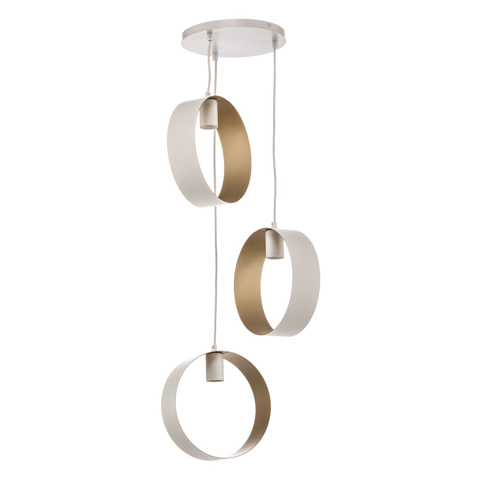 Euluna Pendant Light - Living / Dining Room - Hanging Light - dimmable - Modern - White