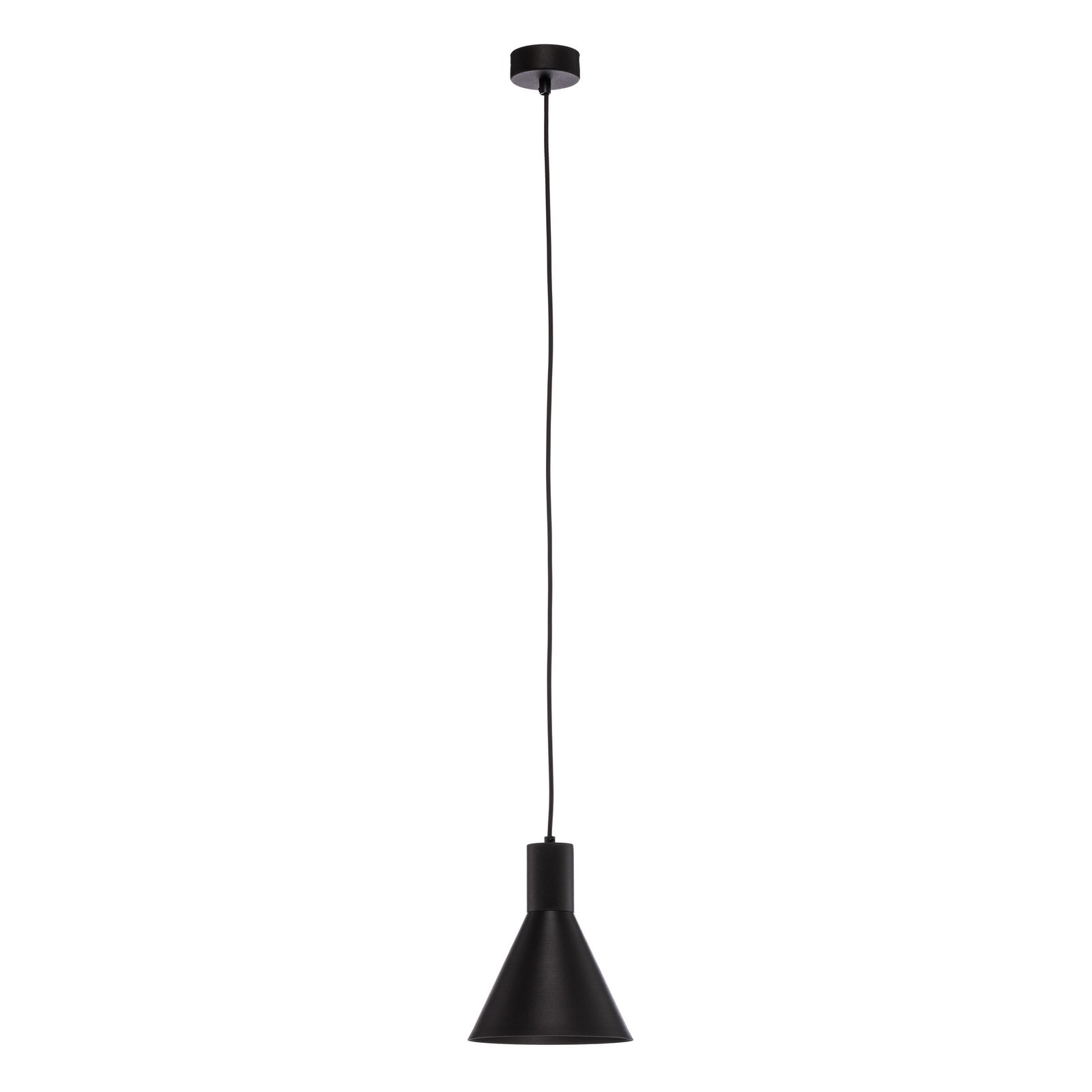 Lámpara colgante Jump, negra, Ø 20 cm