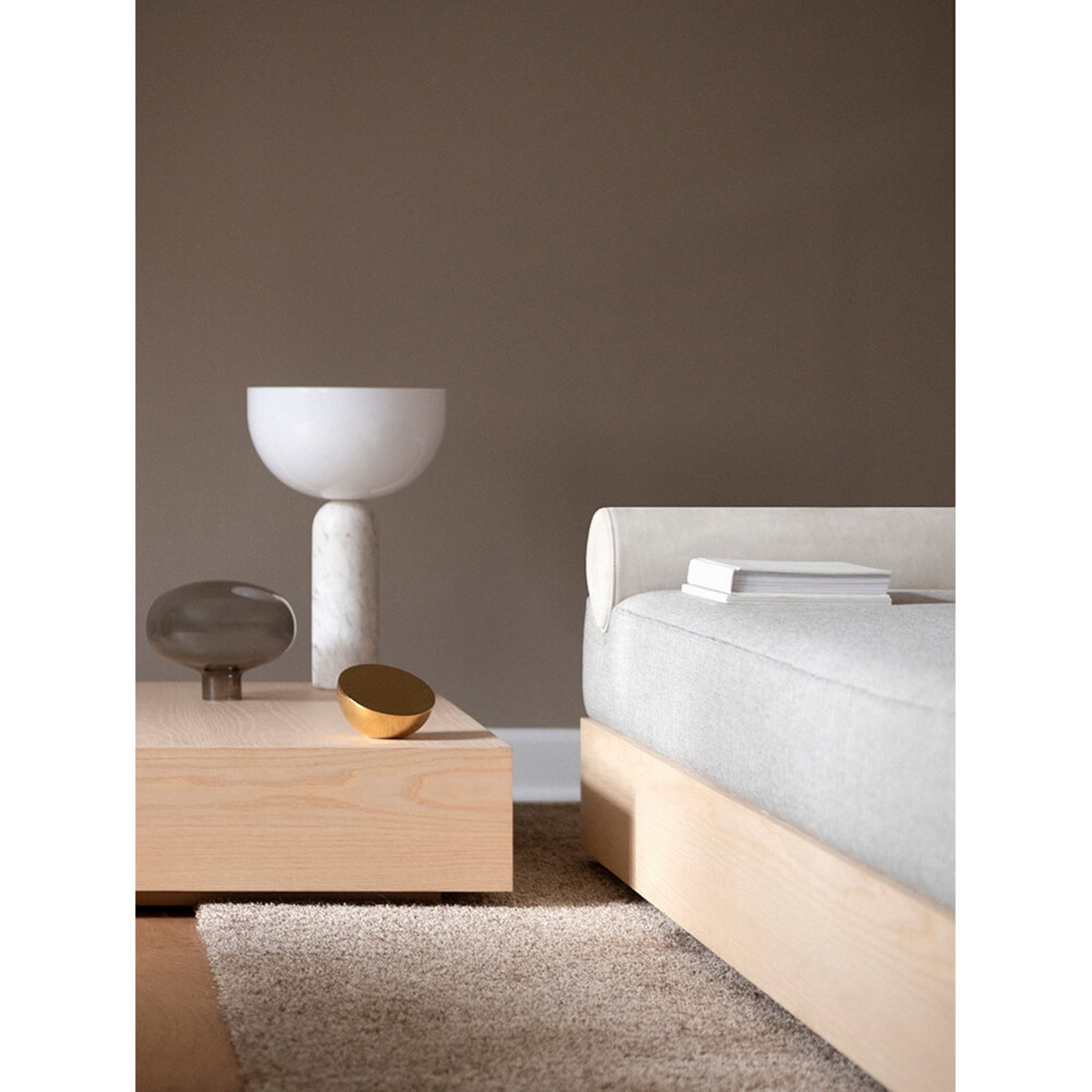 Kizu Candeeiro de Mesa Large White - New Works