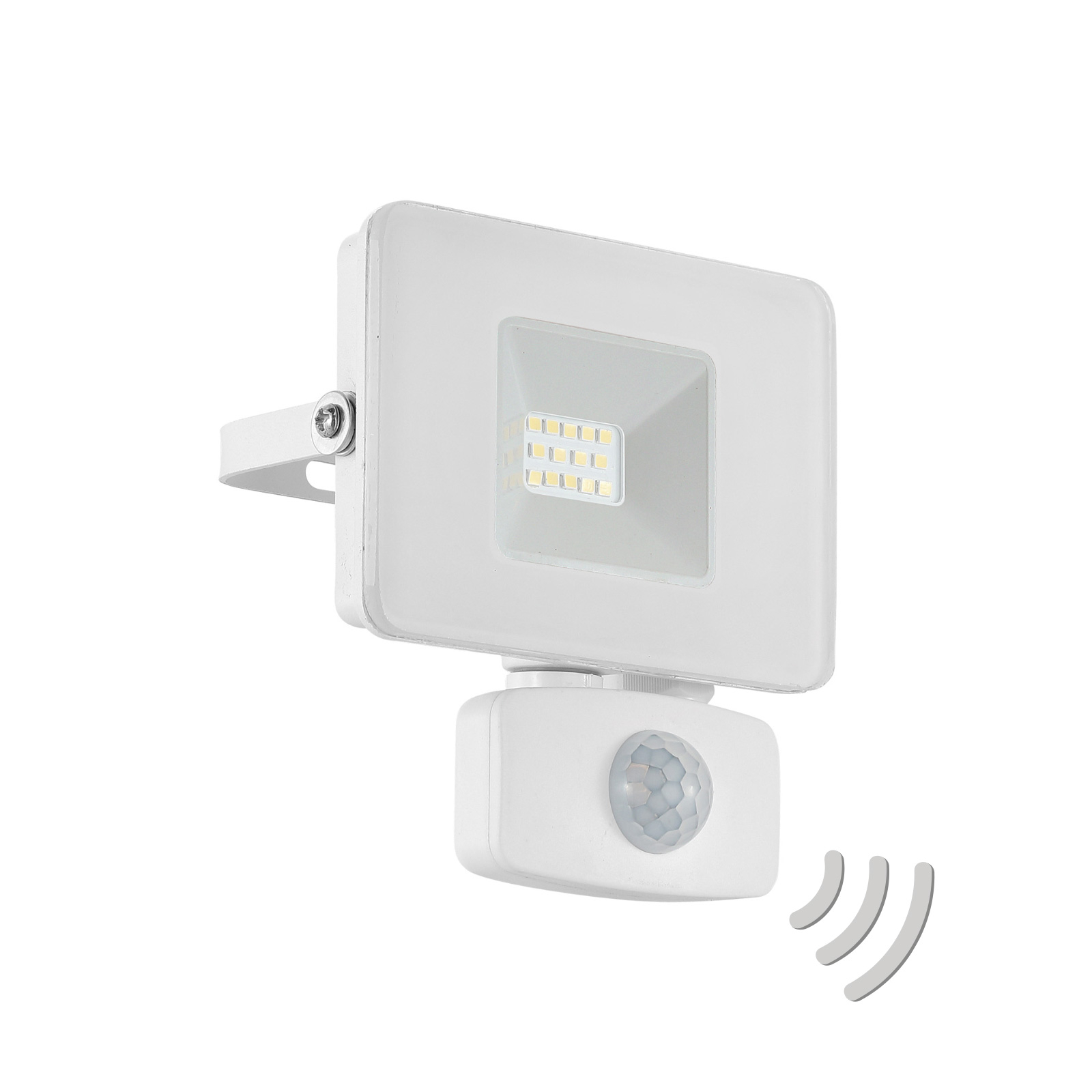 LED-Außenstrahler Faedo 3 mit Sensor, weiß