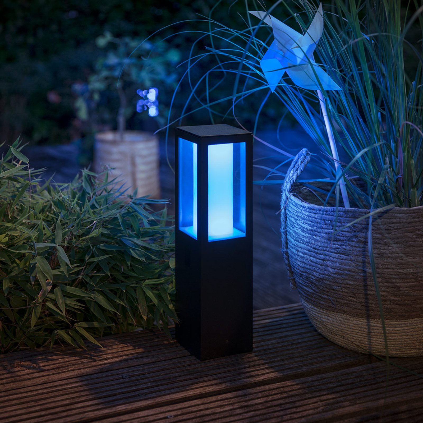 Impress Hue 24V Słupek Oświetleniowy Ogrodowa Low White/Color Amb. - Philips Hue