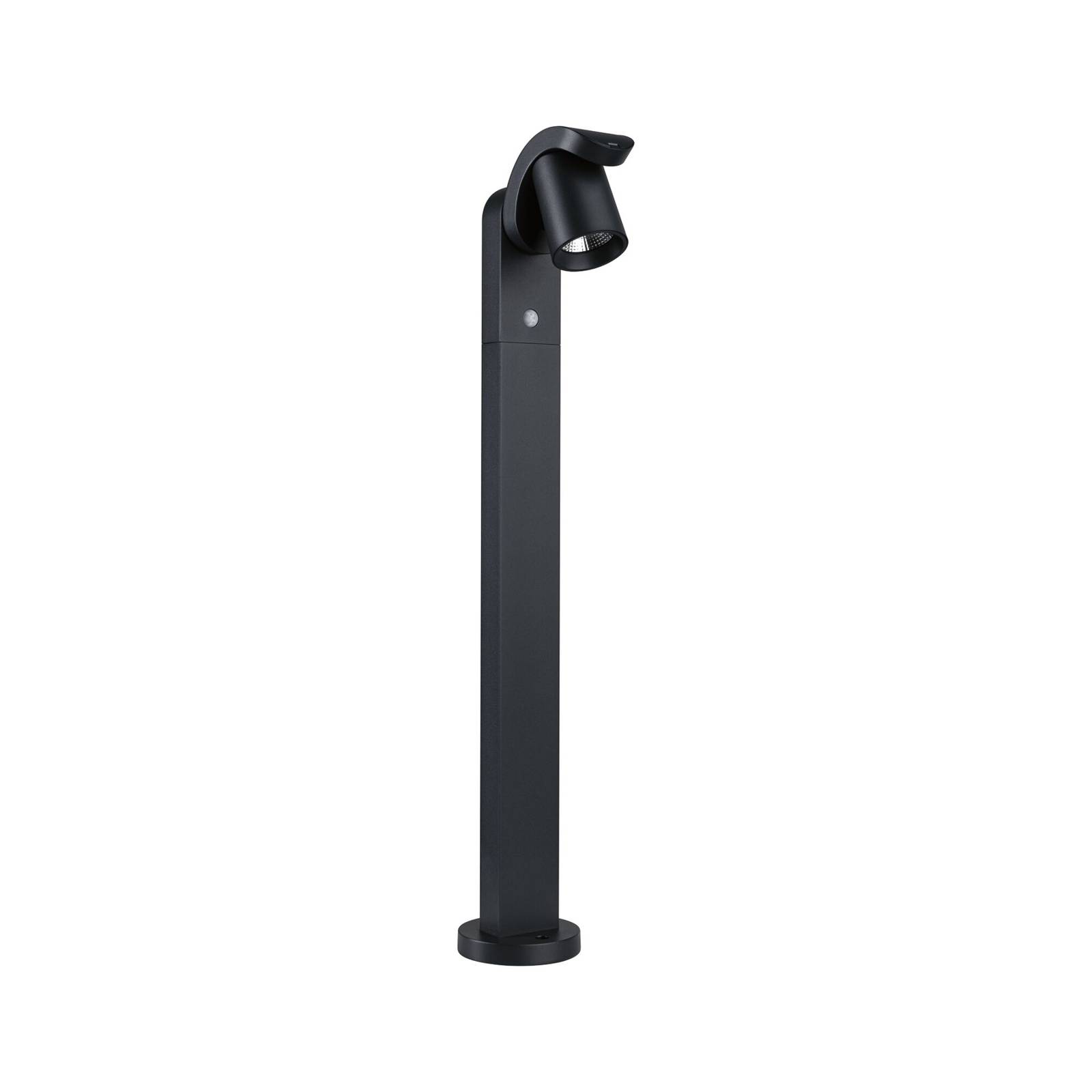 Paulmann LED-Wegeleuchte Cuff, Aluminium, Sensor, anthrazit