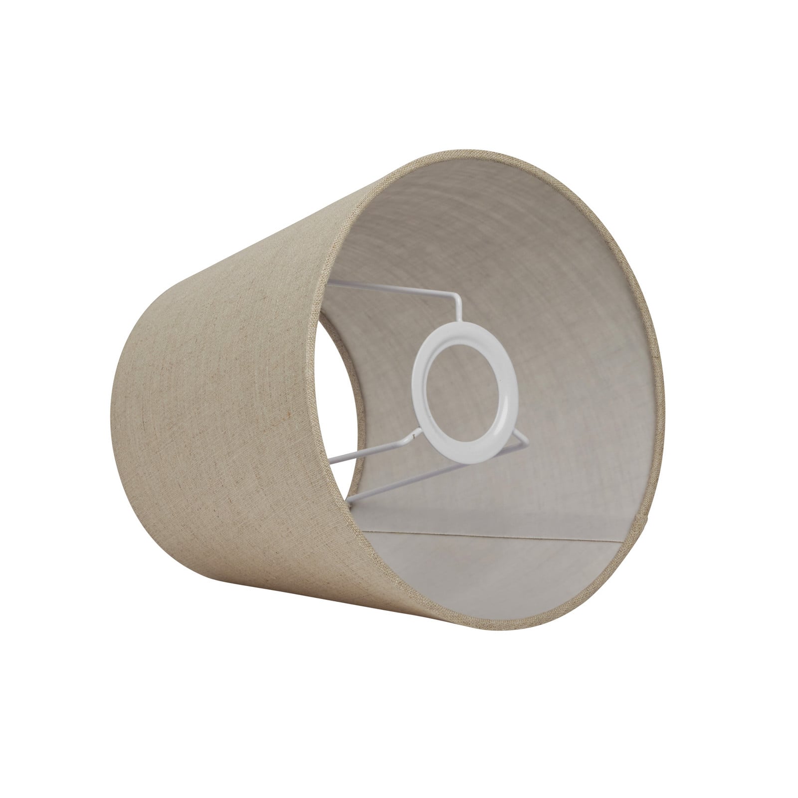 Enkel, lige lampeskærm, beige, Ø 42 cm – Watt &amp;amp; Veke Basic straight Watt & Veke - Design - Stof / tekstil