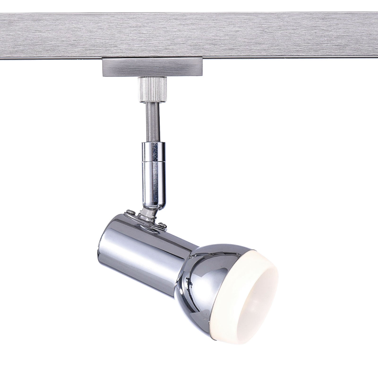 Fischer & Honsel 70005 LED spot for HV-Track 4 Ø 5 cm 3.8 W 300 lm, for Living / Dining Room, metal, plastic, 3.8 W, energy efficiency: A+, L: 9 cm, H: 15 cm